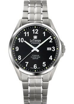 Часы Le Temps Titanium Gent LT1025.07TB01